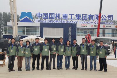 Le 12ème Exhibition & Séminaire International de Machine de Construction de Beijing en Chine 