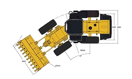 956H Chargeuse des pneus